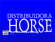 Tablet Screenshot of distribuidorahorse.com.ar